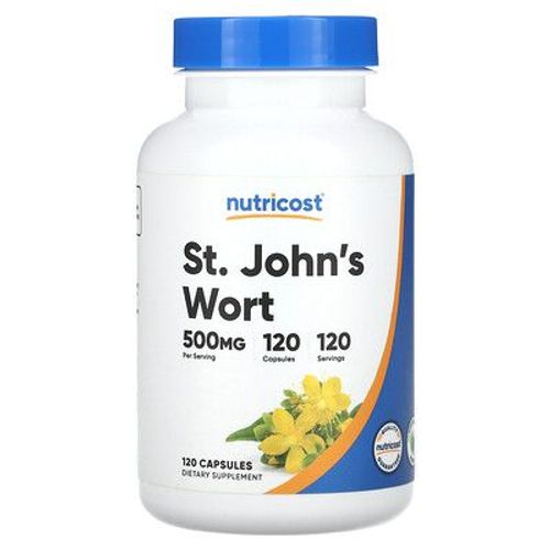 Nutricost Millepertuis, 500 Mg, 120 Capsules 