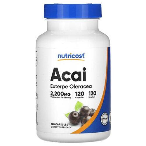 Nutricost Açaï, 2200 Mg, 120 Capsules 