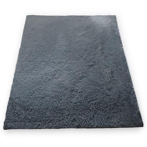 Tapis salon shaggy 200 x 300 cm - descente de lit chambre grande taille tapis poils longs moderne tapid moquette poil long tapi Gris