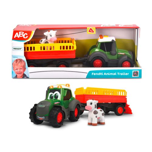 Gamme Dickie Abc Tracteur Fendt + Remorque 30cm