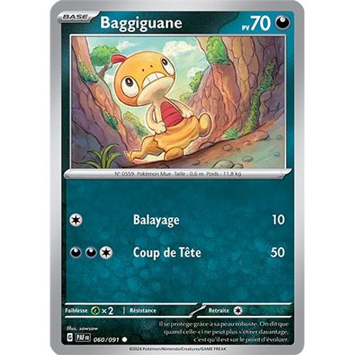 Carte Pokémon - Baggiguane - 060/091 - Ev4,5 Destinées De Paldea