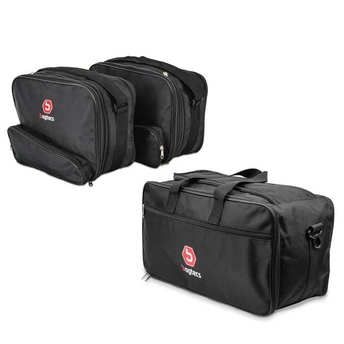 Set: Sacs Interieurs Laterales+ Sacoche Intérieure Mt2 Pour Top Case