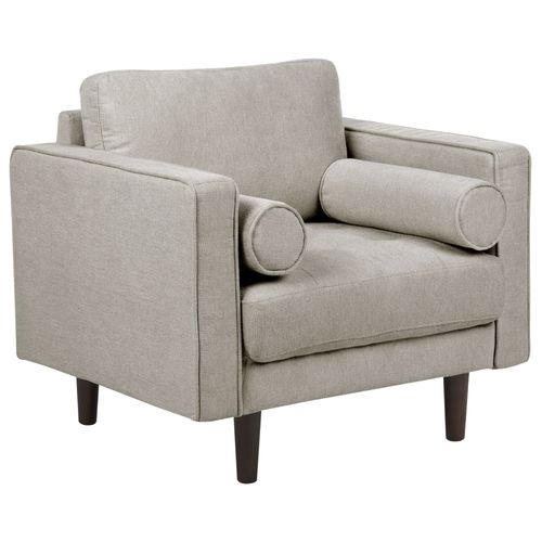 Fauteuil Nurmo Tissu Taupe