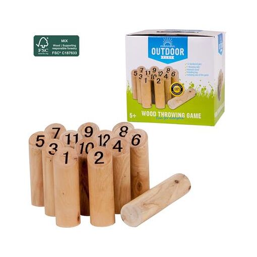 Outdoor Play Jeu de Lancer avec sac transport FSC