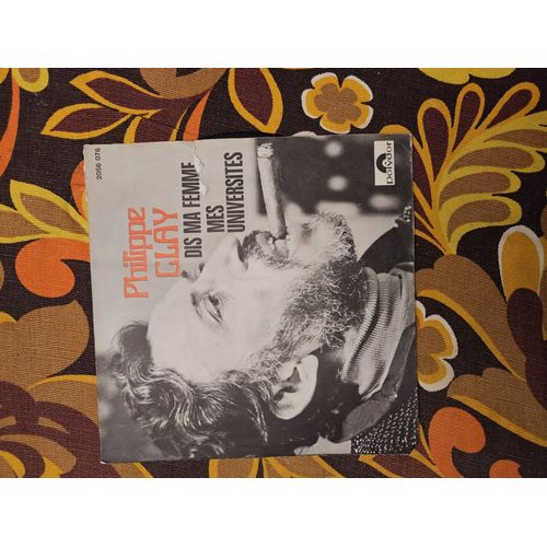 Philippe Clay Vinyle 45t 7" Sp Dis Ma Femme - Mes Universites - Polydor 2056076.