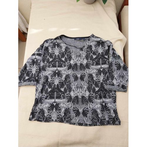 Tee Shirt Femme Manche 3/4 Gris Marque Kiabi