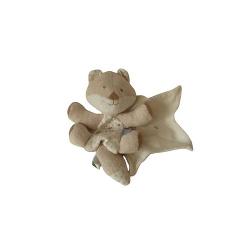 Doudou Mouchoir Renard Cajou Cn Sucre D'orge