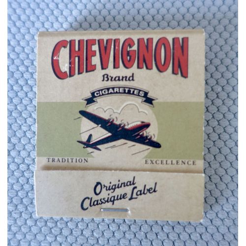 Pochette D'allumettes Pleine Chevignon Tradition Excellence. Non Utilisée.
