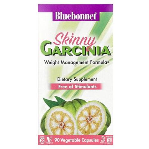 Bluebonnet Nutrition Formule Minceur Pour La Gestion Du Poids Au Garcinia, 90 Capsules Végétales 