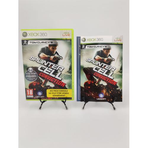 Jeu Xbox 360 Tom Clancy's Splinter Cell Conviction (Jeu Pack Console) En Boite, Complet