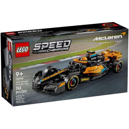 Lego Speed Champions - La Voiture De Course De Formule 1 Mclaren 2023 - 76919