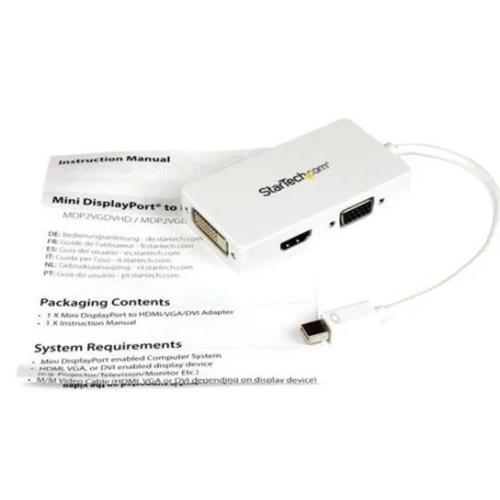 StarTech.com-Adaptateur Mini DisplayPort vers VGA/DVI/HDMI - 3 en 1¿mDP convertisseur