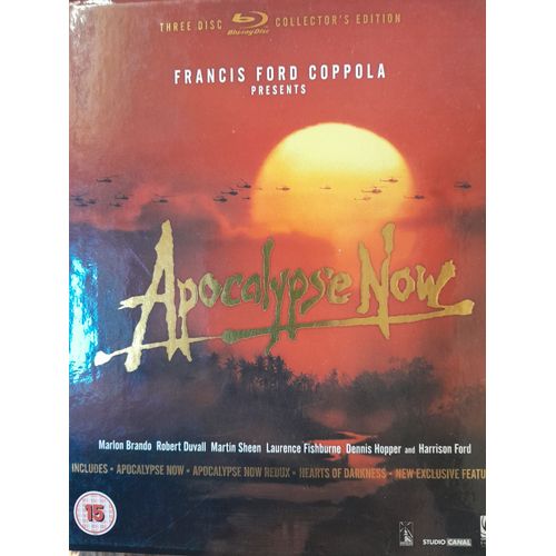 Apocalypse Now, 3 Disc Blu-Ray Collectors Edition.