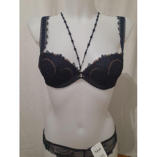 Soutien-Gorge Push-Up 85a Aubade Amour Précieux Cosmic Blue