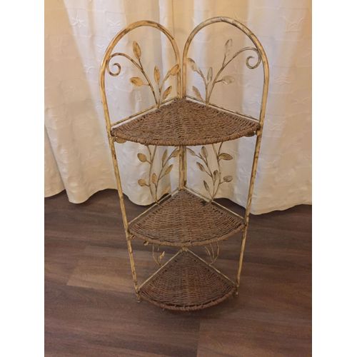 Console Etagere Jonc De Mer