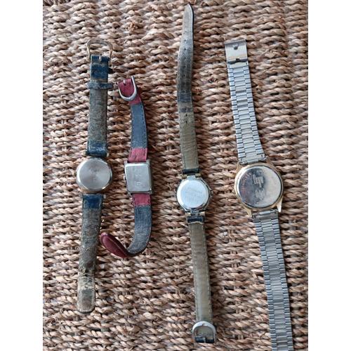 Lot De Montres Anciennes Lip,Jaz,Quartz