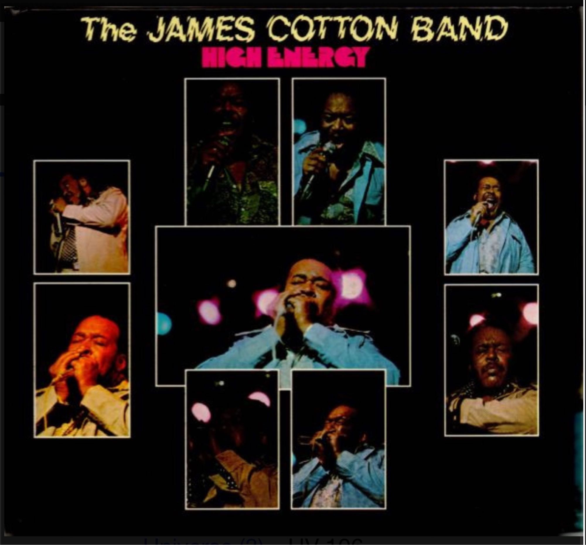 The James Cotton Band : High Energy Mini Lp 