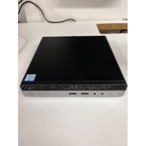 HP ProDesk 400 G4 Intel Core i3-6100 - 3.7 Ghz - Ram 8 Go - SSD 240 Go