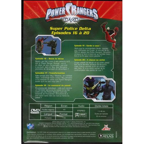Power Rangers  Episodes De 16 A 20 - Editions Atlas