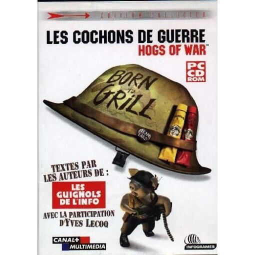 Jeu PC "Les Cochons De Guerre - Hogs Of War" Édition FR Best Of - Bon état Pour Windows 95/98