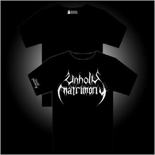 Unholy Matrimony - T-Shirt "Logo" - Taille L