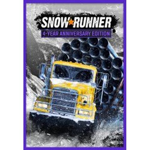 Snowrunner - 4-Year Anniversary - Steam - Jeu En Téléchargement - Ordinateur Pc