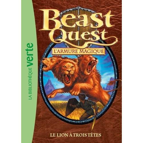 Beast Quest - L'armure Magique Tome 14 - Le Lion À Trois Têtes