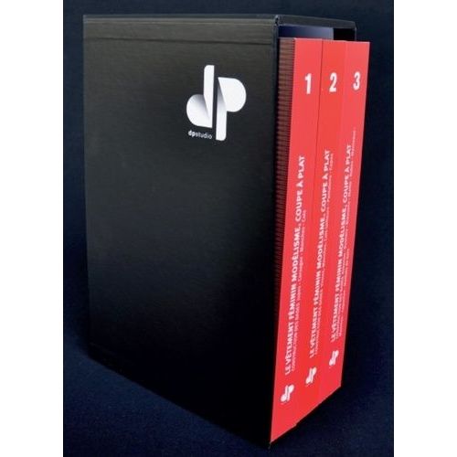 Le Vêtement Féminin : Modélisme, Coupe À Plat - Coffret En 3 Volumes