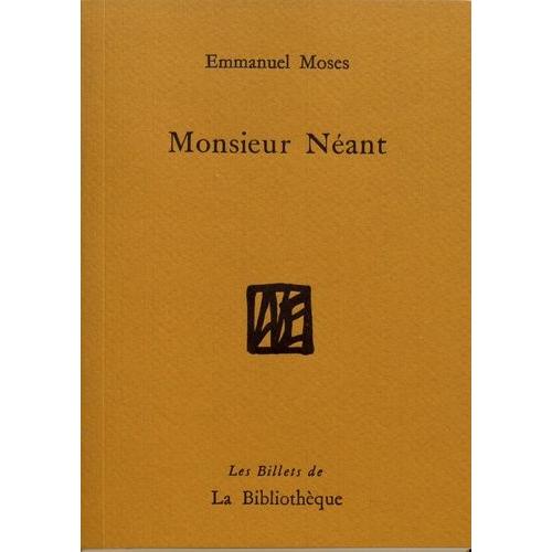 Monsieur Néant