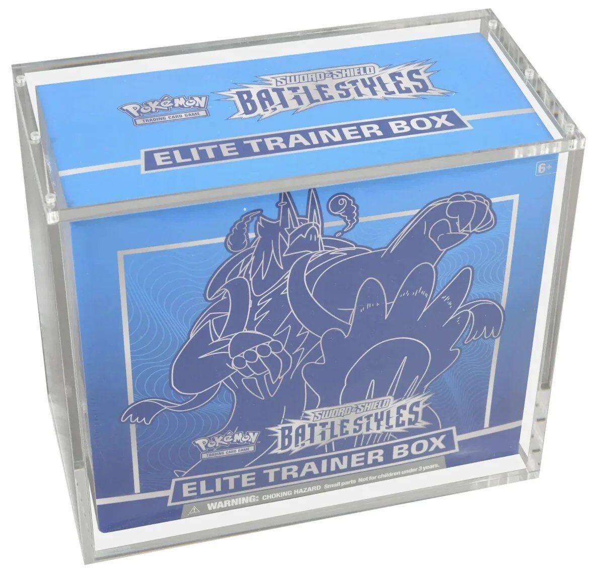 Protection Acrylique Case Pour Etb Coffret Dresseur D'elite Pokemon Magnétique