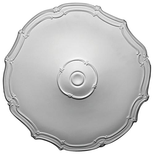 S016 ROSACE de plafond SARMIS diametre 48 cm - Polyuréthane haute densité - Blanc