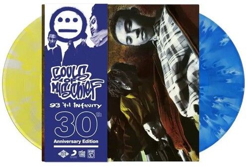 Souls Of Mischief - 93 'til Infinity [Vinyl Lp] Blue, Colored Vinyl, Gatefold Lp Jacket, Yellow, Anniversary Ed