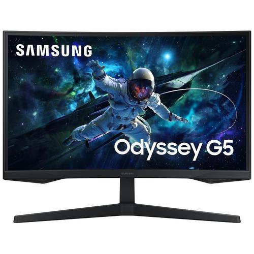 Ecran Samsung Odyssey G5 G55C (2024) 32" LCD Curved, LED backlight, 2560x1440 pixel, noir