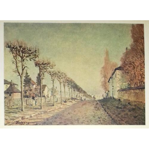 Cp Vierge - L'allée Du Peintre Alfred Sisley