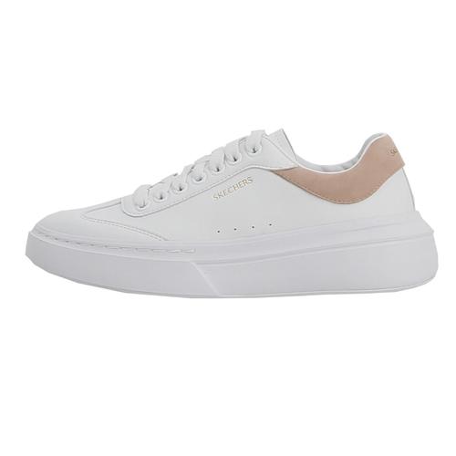 Chaussures Basses Cuir Ou Simili Skechers Cordova Classic - Best Behavior Blanc - 40