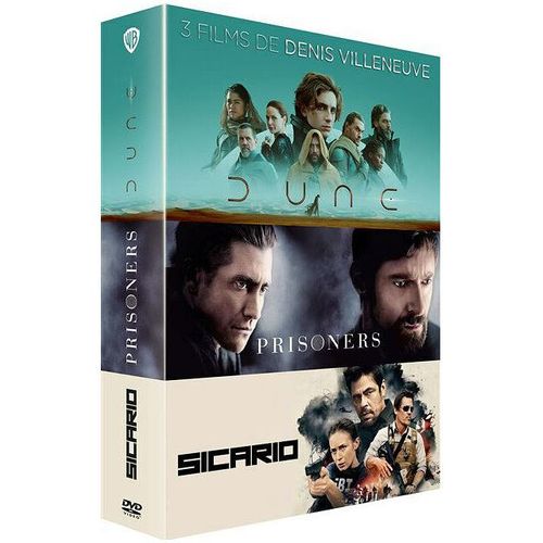 3 Films De Denis Villeneuve : Dune + Prisoners + Sicario - Pack