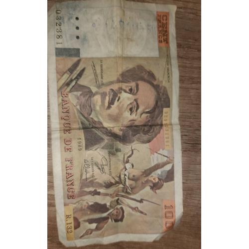 Billet De 100 Francs 1989 R.132
