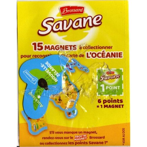 Magnet Savane Brossard Océanie Nouvelle-Zélande