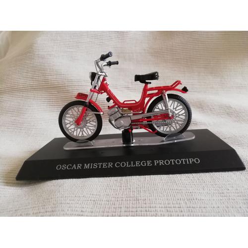 Moto Mobylette Italienne : Oscar Mister College Prototipo 1/18-Leo Models