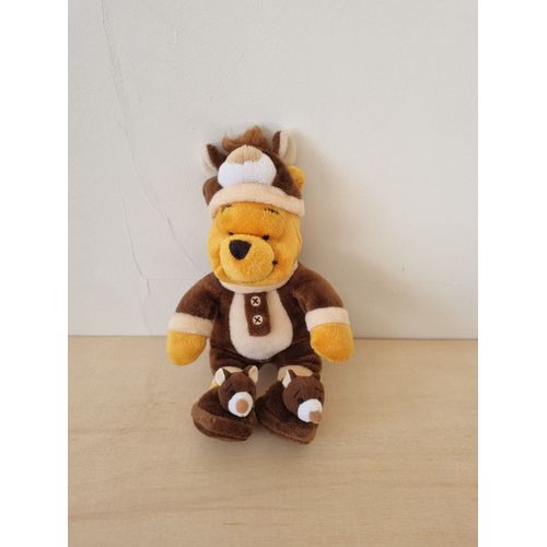Doudou Winnie L'ourson Deguisé En Souris Disney