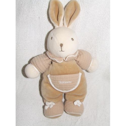 Lapin Takinou Marron Beige Grelot