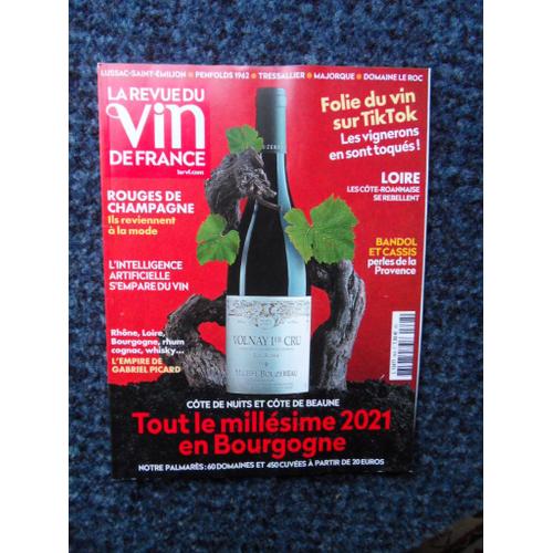 La Revue Du Vin De France N°668 De Mars 2023