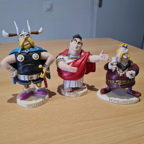 Lot De 3 Figurines Astérix