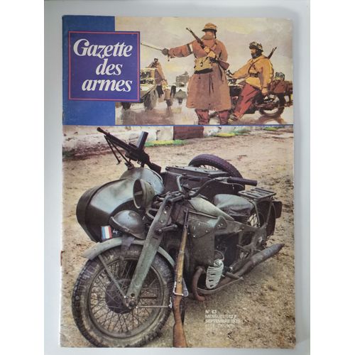 Ouvrage La Gazette Des Armes No 63