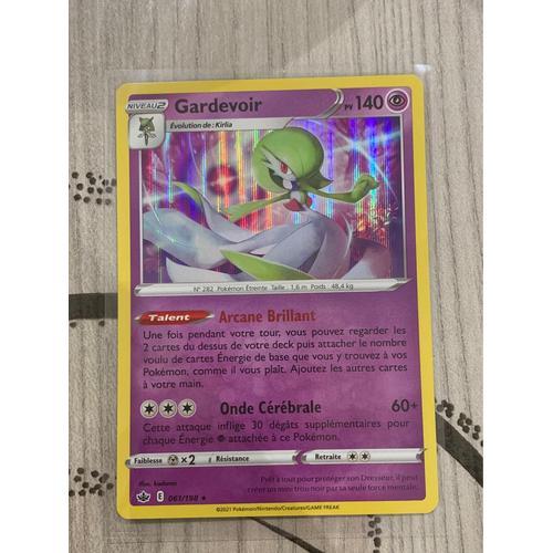 Carte Pokémon Gardevoir-061/198-Holo Rare-Règne De Glace