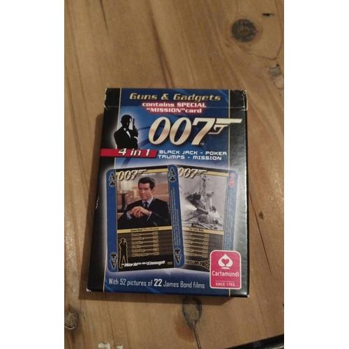 Carte James Bond " Guns & Gadget"