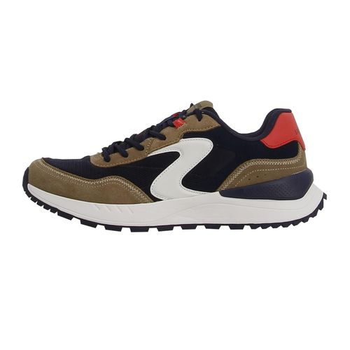 Basses Cuir Ou Simili Skechers Fury Fury Lace Low Bleu Marine