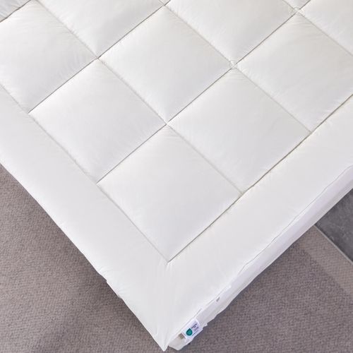 Surmatelas Moelleux En Laine 90 X 200 Cm