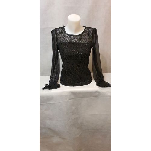 Top Noir Femme In Vogue Paris Taille M