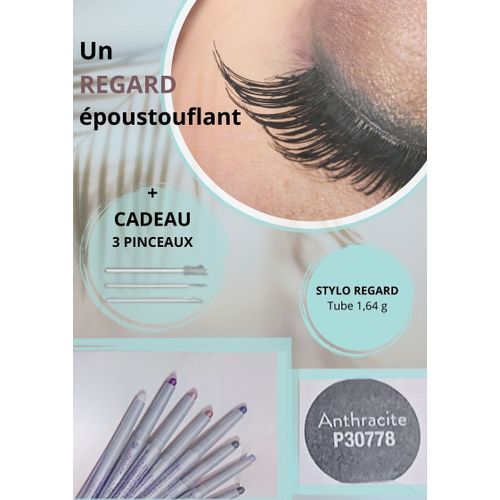 Crayon Regard 3 En 1 Couleur Anthracite Gris